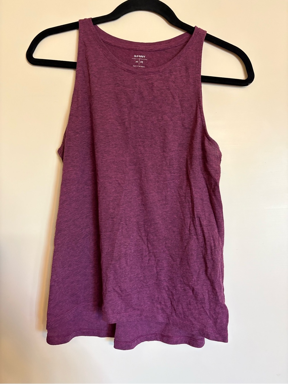 Old Navy Plum Racerback Tank Top